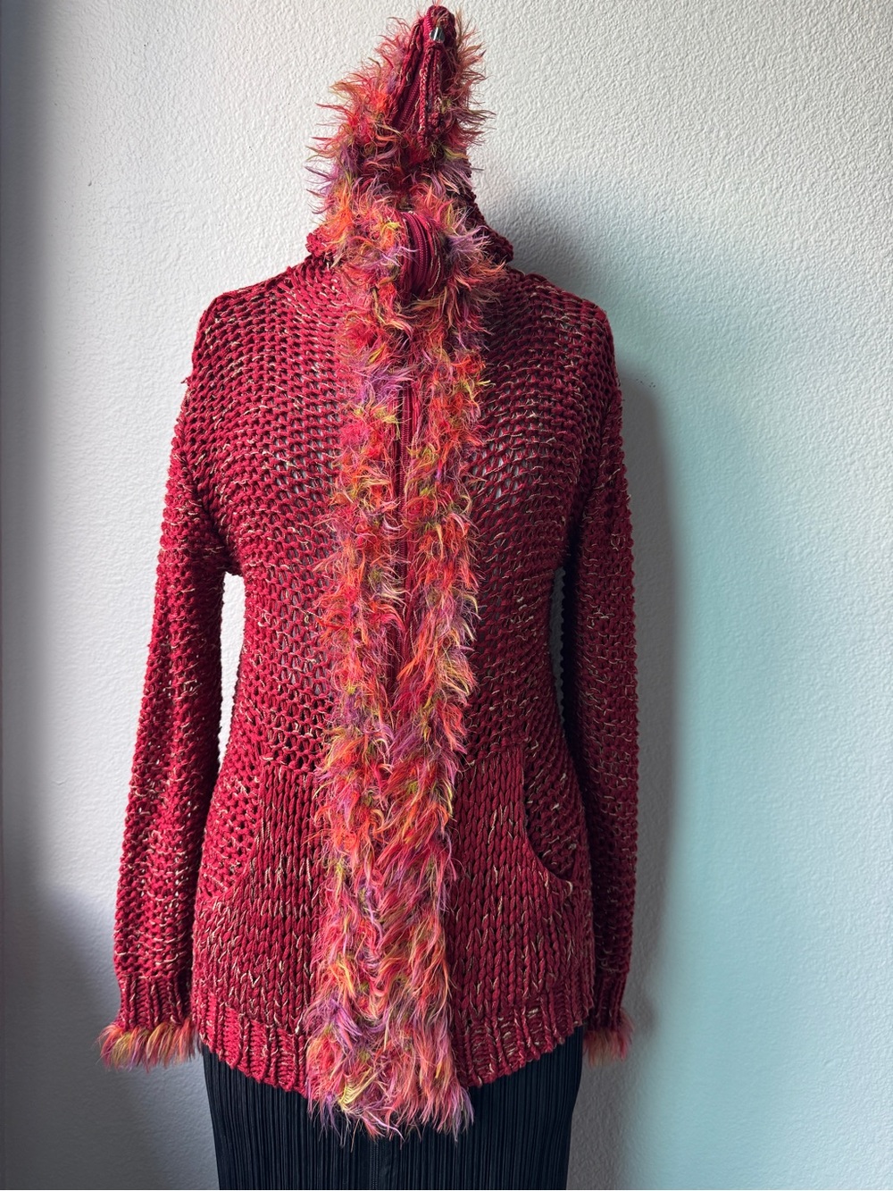 Crochet Zip Hoodie Knitwesr